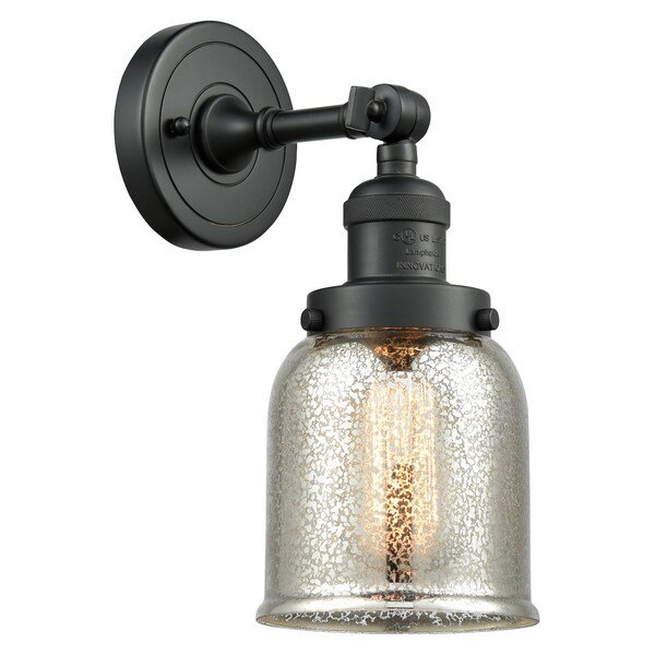 1 Light Vintage Dimmable Led Small Bell 5 Inch Sconce, 697922