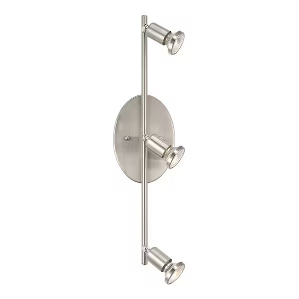 4 Lights Track Light W/ Matte Nickel Finish