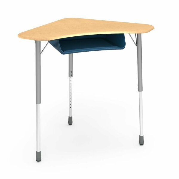 28 in. W X 34 in. H, FRW hard plastic, Virco, Mfr#: ZBOOMBBM