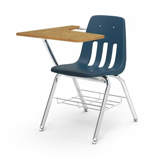 18.75 in. W X 30.5 in. H, Molded Polypropylene Shell, Virco, Mfr#: 9700BR