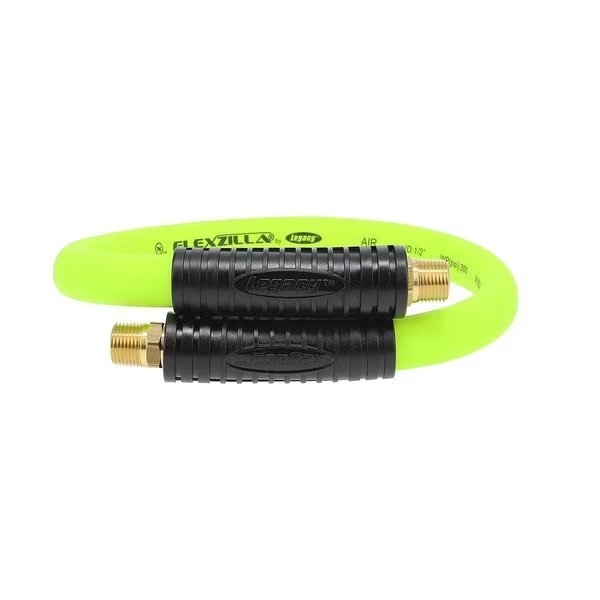 Whip Hose with Swivel, 1/2" x 2 (3/8" M, Flexzilla, Mfr#: HFZ1202YW3S