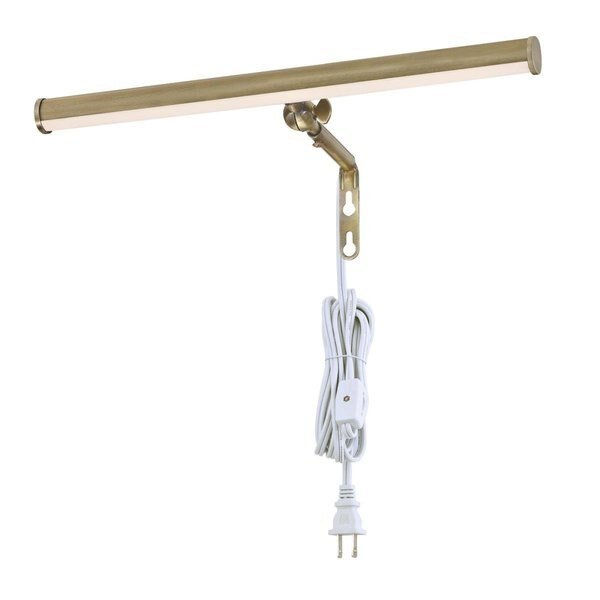 -Light Picture LED Dcor Hinge Adjust 4W 3000K 14Inch Antq Brass Fnsh, Westinghouse, Mfr#: 7501300