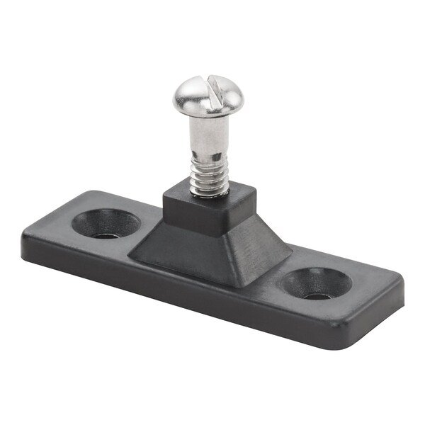 Black Nylon Side Mount Deck Hinge, Whitecap Marine Hardware, Mfr#: 3415BP