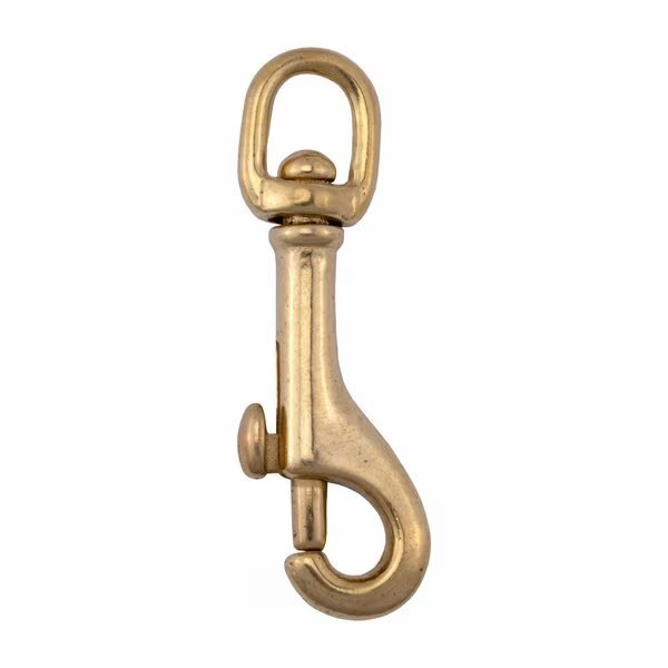 2-1/8in Bronze Swivel Eye Boat Snap, Whitecap Marine Hardware, Mfr#: S-1101C