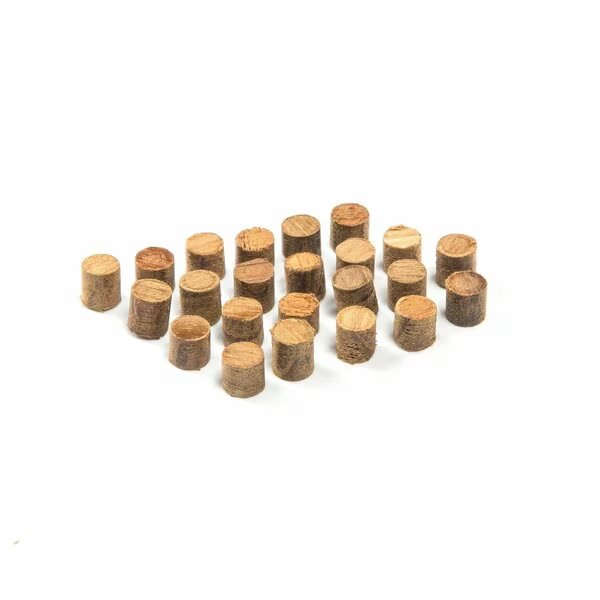 1in Teak Plug - Pack of 100, 100PK, Whitecap Teak, Mfr#: 60155-100