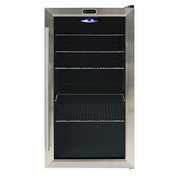 120 Can Beverage Refridgerator with internal fan, Whynter, Mfr#: BR-130SB