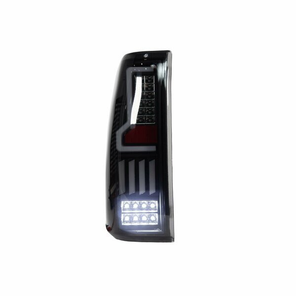 V2Led Tail Lights - Black / Smoke, Renegade, Mfr#: CTRNG0697-BS