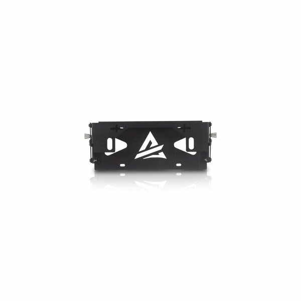 License Plate Mount - Black, Attica 4X4, Mfr#: ATTK102-BX