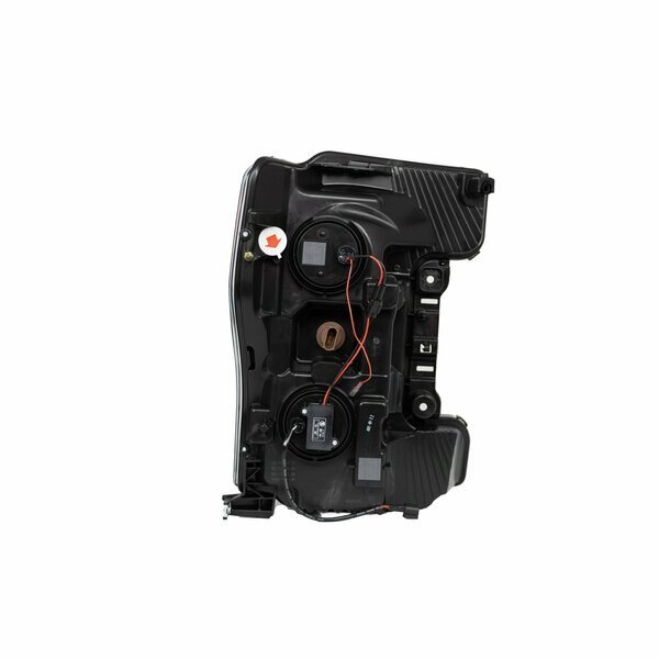 Fullled High/Low Beam Sequentail Head Light - Black/Clear, Renegade, Mfr#: CHRNG0670-B-SQ