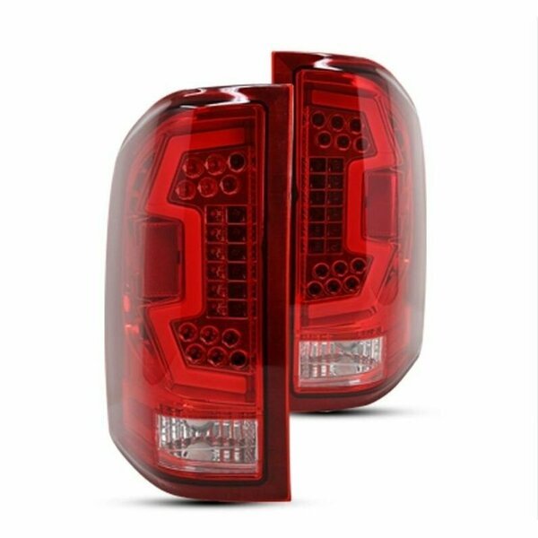 Led Taillight Withled Sequential Turn Signal Chrome / Red, Renegade, Mfr#: CTRNG0666-CR-SQ