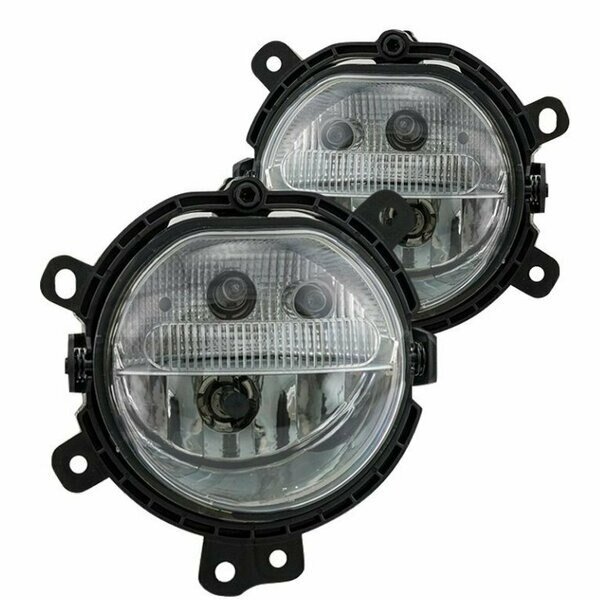Ledfog Light - Clear, Winjet, Mfr#: CFWJ-0529-C