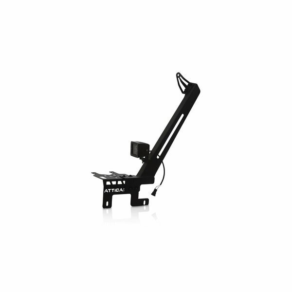 A Pillar Mount - Black, Attica 4X4, Mfr#: ATTJL01E104-BX