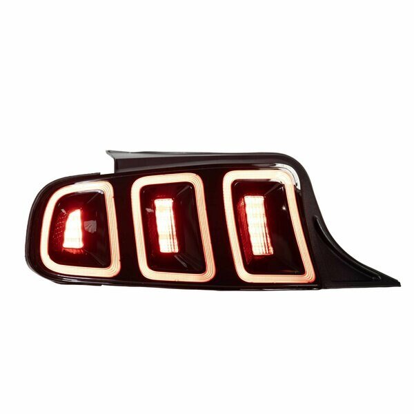 Sequentailled Tail Light - Glossey Black/Clear, Renegade, Mfr#: CTRNG0678-GBC