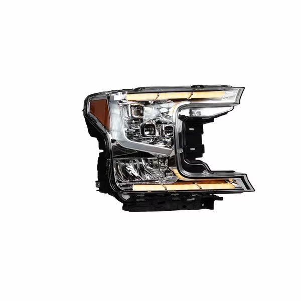 Ultra High Performanceled Headlights - Chrome/Clear For Oem Halogen Type Use, Renegade, Mfr#: CHRNG0671-C-SQ