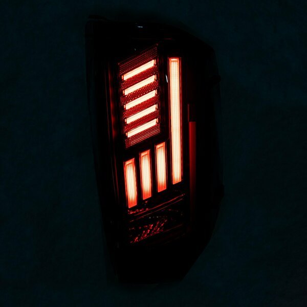Led Sequential Tail Light Set ; Black/Smoke, Renegade, Mfr#: CTRNG0667-BS-SQ