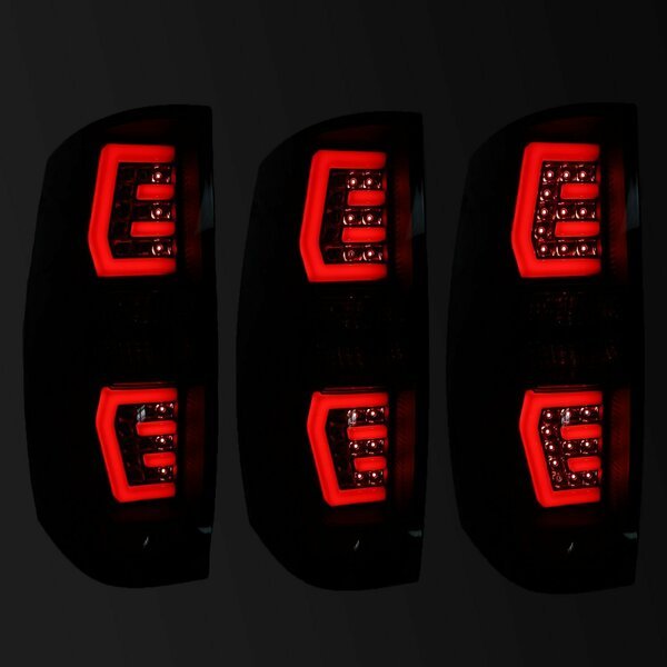 Led Sequential Tail Light Set Chrome Red, Renegade, Mfr#: CTRNG0663-CR-SQ