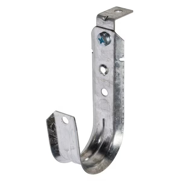 2in. J Hook with 90 Degrees  Angle Clip, 100PK, Winnie Industries, Mfr#: WJH32AC