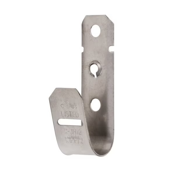 3/4in. J Hook - 316 Stainless Steel, 100PK, Winnie Industries, Mfr#: WJH12SS