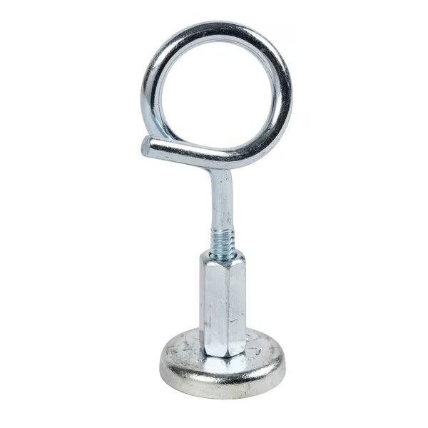 3/4in. Magnetic Bridle Ring, 26 lb Magnet, 1.5in. Standoff, 100PK, Winnie Industries, Mfr#: WBRL075MAG
