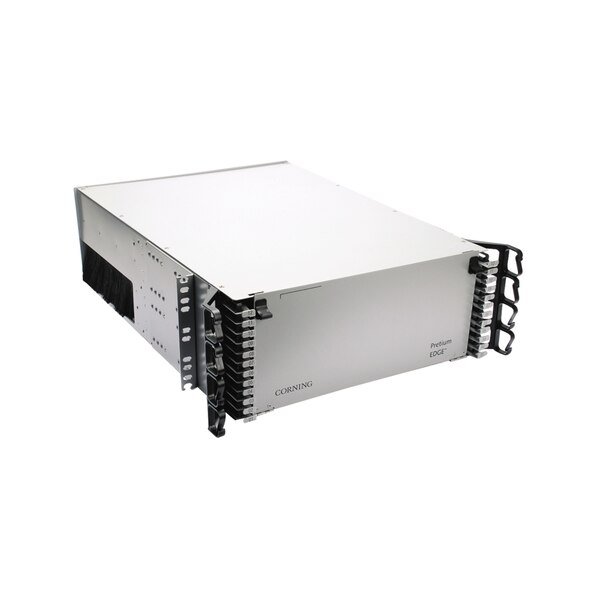 4U RACK-MOUNT ENCLOSURE, 48 MODULE CAPACITY, PRETIUM EDGE HD, Corning, Mfr#: 591612