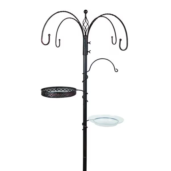 FEEDING STATION ANTIQUE BRONZE, Gardman, Mfr#: W22 BA09714X