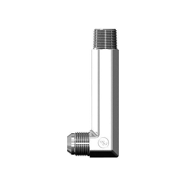 Male JIC to Male Pipe 90° Elbow - Extra Extra Long, World Wide Fittings, Mfr#: F5445X16X16