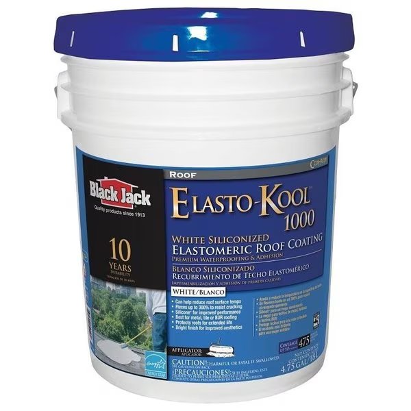 SK7805 Elastomeric Roof Coating, White, 18 L Pail, Liquid, Gardner, Mfr#: 1325861
