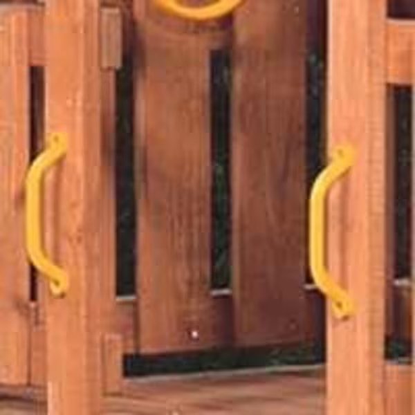 PLAYSTAR PS 7668 Play Handle, Polyethylene, Yellow, Playstar, Mfr#: PS 7668