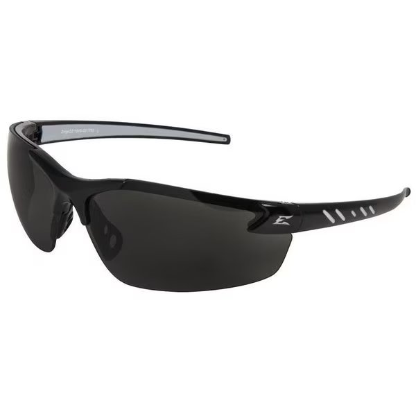 Zorge G2 Series Safety Glasses, Vapor Shield AntiFog Lens, Nylon Frame, Black Frame, Edge, Mfr#: DZ116VS-G2