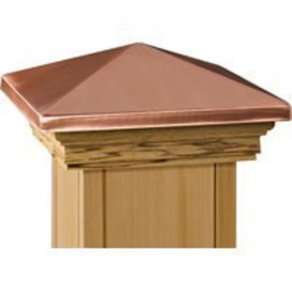 Maine Ornamental 72227 Post Cap, 5-1/2 x 5-1/2 in Post/Joist, 6 in L, 6 in W, Maine Ornamental, Mfr#: 72227