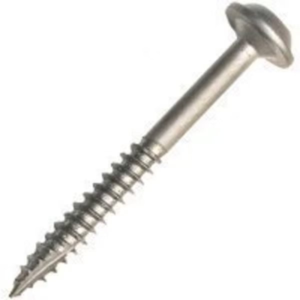 Self-Drilling Screw, #8 x Zinc Plated Stainless Steel, Kreg, Mfr#: SML-C1-500