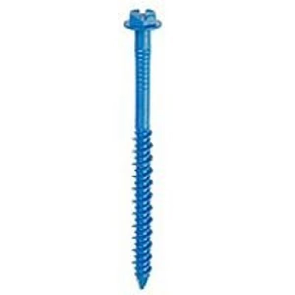 Tapcon Masonry Screw, Hex, Steel Climaseal Coated, Tapcon, Mfr#: 24305