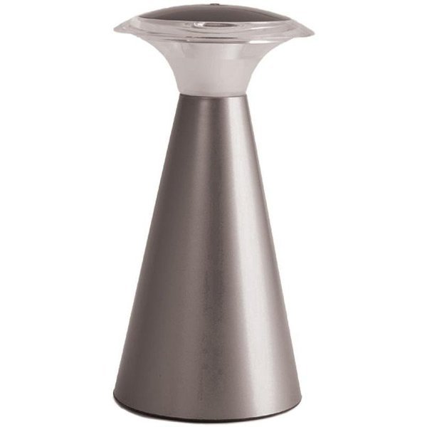 Lantern Touch, AA Battery, LED Lamp, Plastic, Silver, Light It!, Mfr#: 24411-101