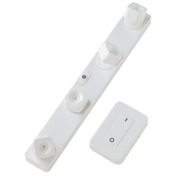 FastTrack Light Set, AA Battery, Alkaline Battery, 4Lamp, LED Lamp, 55 Lumens, 4000 K Color Temp, Light It!, Mfr#: 30036-308