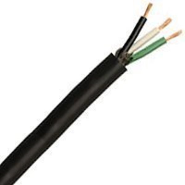 CCI 233896608 SJEW Electrical Cable, 10 AWG, Black TPE Sheath, Cci, Mfr#: 233896608