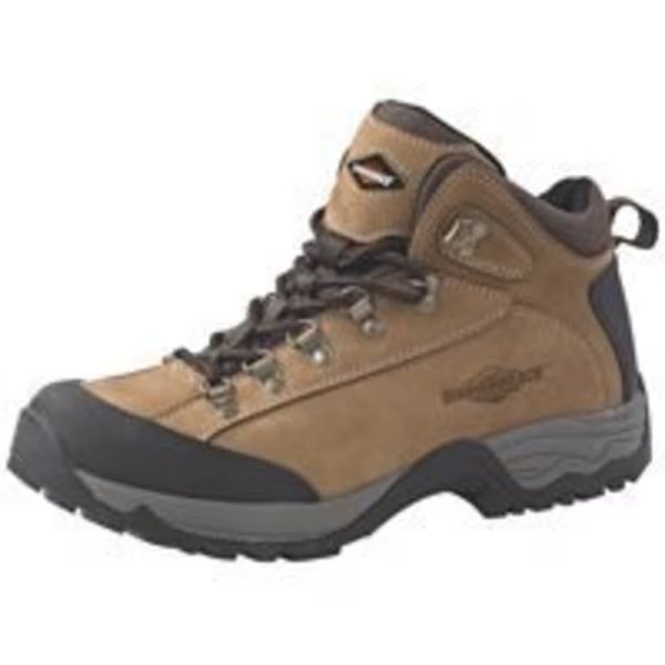 Diamondback HIKER-1-8 Soft-Sided Work Boots, 8, Tan, Leather Upper, Diamondback, Mfr#: HIKER-1-8