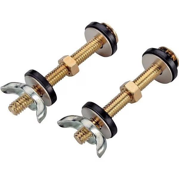 TanktoBowl Connector Kit, Steel, Brass, For Connecting Toilet Tank to Toilet Bowl, Prosource, Mfr#: PMB-483-3L