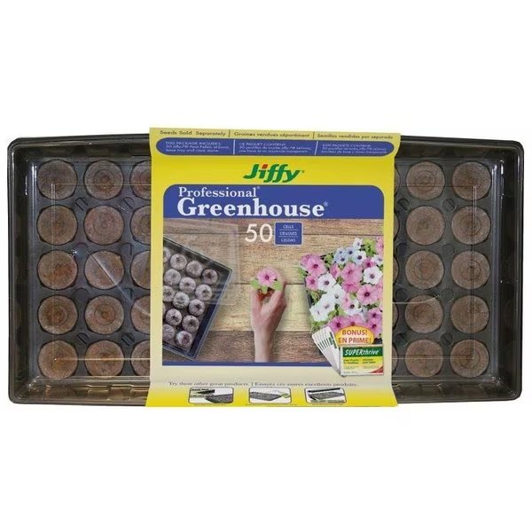 J450ST20 Greenhouse Pellet, 50Piece, Jiffy, Mfr#: J450GS