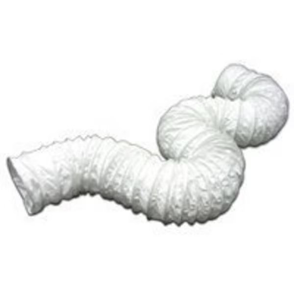 Lambro 215L Dryer Vent Hose, 3 in ID, 50 ft L, Vinyl, Lambro, Mfr#: 215L