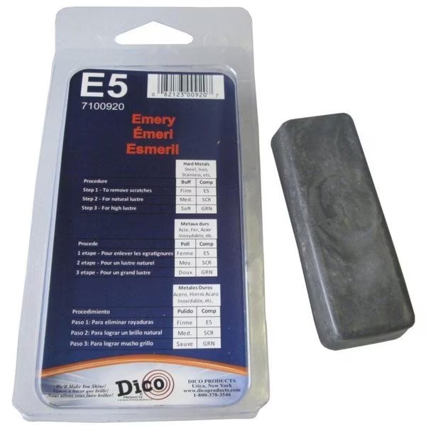 Buffing Compound, 12 in Thick, Emery Cloth, Black, Dico, Mfr#: 7100920