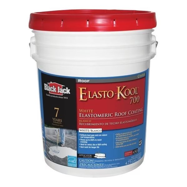 SK7705 Elastomeric Roof Coating, White, 18 L Pail, Liquid, Gardner, Mfr#: 1324765