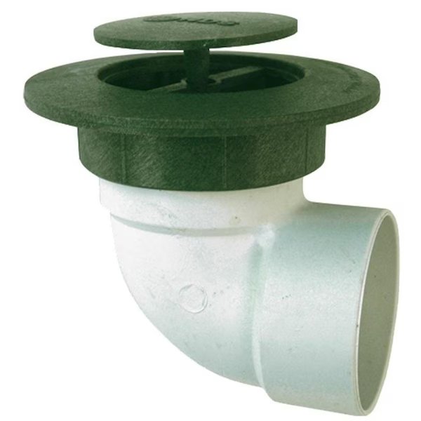 422G Pop-Up Drain Emitter with Elbow and UV Inhibitor, Polyethylene