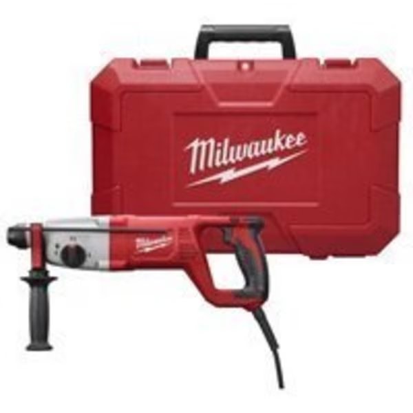Milwaukee 5262-21 Rotary Hammer Kit, 120 V, 1 in Chuck, SDS-Plus Chuck, Black/Gray/Red, Milwaukee Hand Trucks, Mfr#: 5262-21