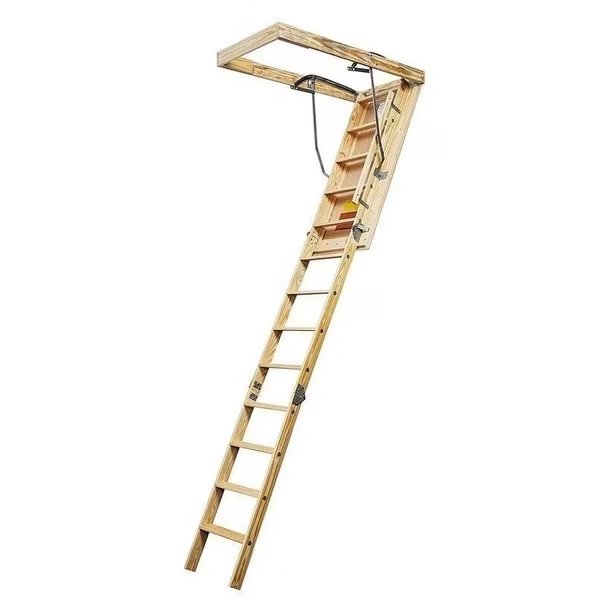 DBlaze A101FT Fire Retardant Attic Ladder, 2512 x 54 in Ceiling Opening, 250 lb Duty Rating, Marwin, Mfr#: A101FT