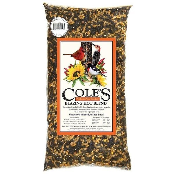 Blazing Hot Blend Blended Bird Seed, 5 lb Bag, Coles, Mfr#: BH05