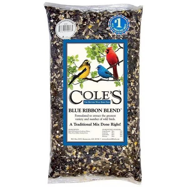 Blue Ribbon Blend Blended Bird Food, 20 lb Bag, Coles, Mfr#: BR20