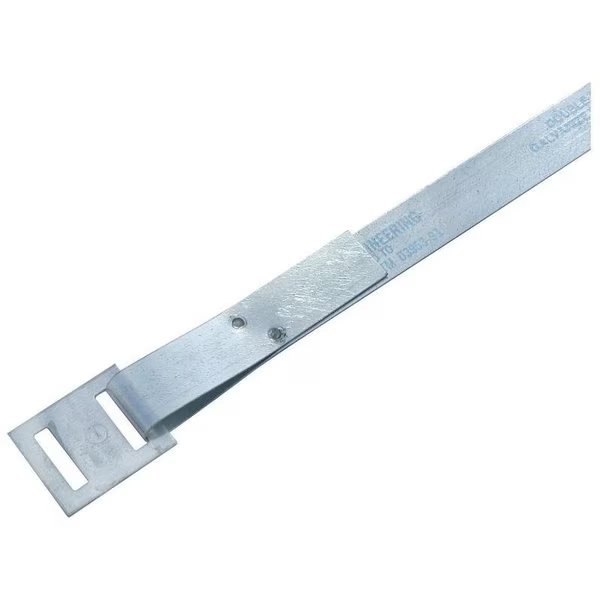 MBU7 Frame Tie with Buckle, Galvanized, Tie Down Engineering, Mfr#: 59141L