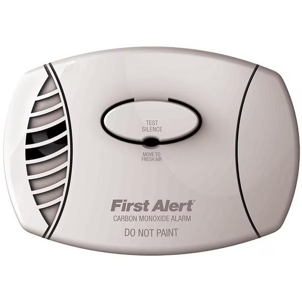 Carbon Monoxide Alarm, 85 dB, Electrochemical Sensor, First Alert, Mfr#: 1039734/CO605