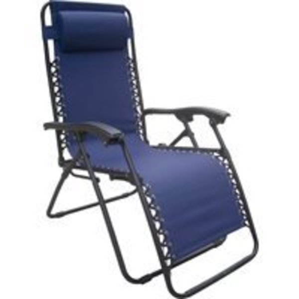 F5325O-1BKOX60 Relaxer Chair, 250 lb Capacity, Oxford Fabric Seat, Steel Frame, Black Frame, Seasonal Trends, Mfr#: F5325O-1BKOX60