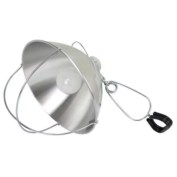 Brooder Lamp, Plug In Power Supplies, Clamp Lights Lamp, Silver, Powerzone, Mfr#: 80600